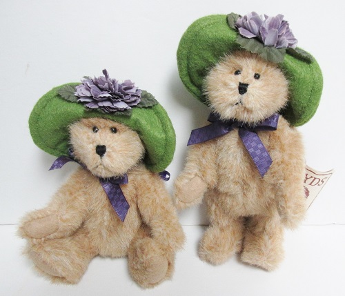 904397 Lilac Lefleur<br>Boyds Hats and Such Series - 6\" Bear<br>(Click on picture for full details)<br>